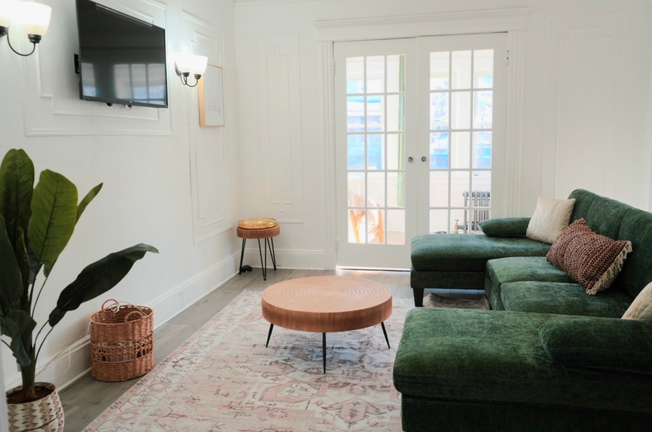 Airbnb styled interior